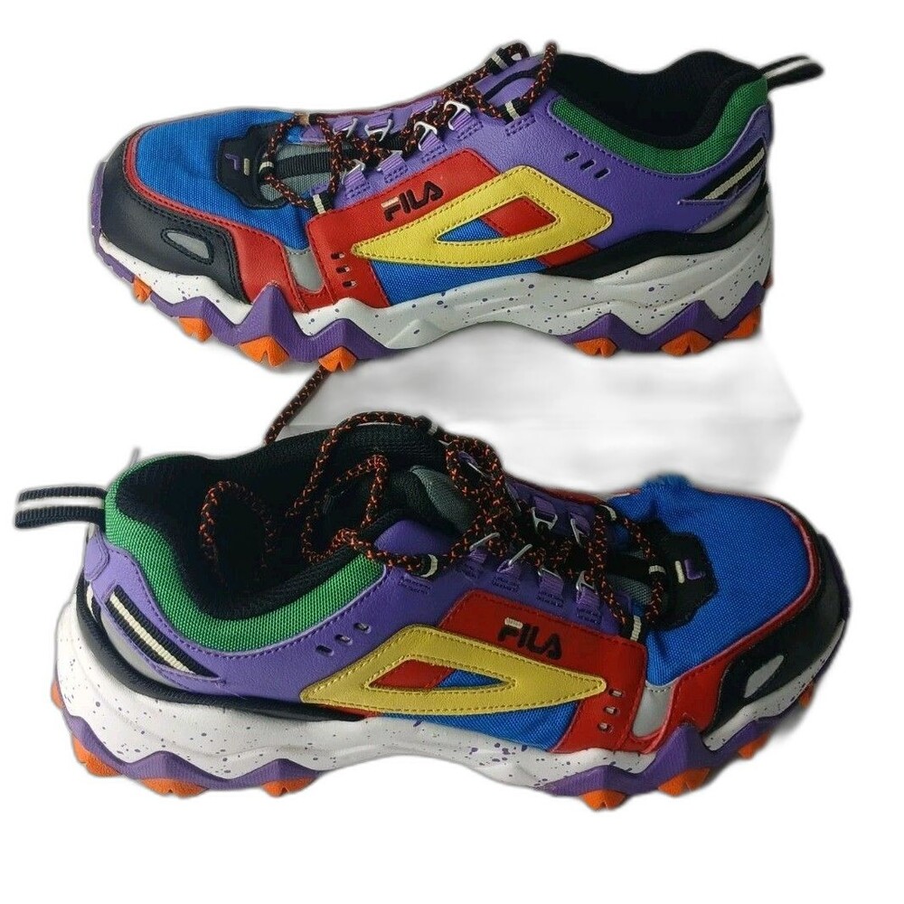 Fila Oakmont TR Multicolor Trail Sneakers Men’s Size 11 Chunky Hiking Shoes